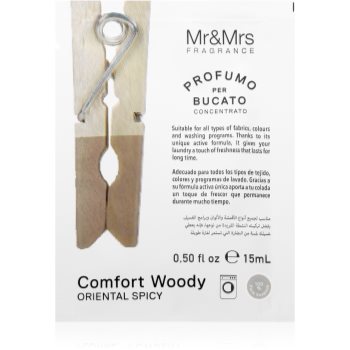 Mr & mrs fragrance comfort woody parfum concentrat pentru mașina de spălat