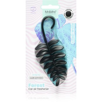 Mr & mrs fragrance forest cedar wood parfum pentru masina (black fern)