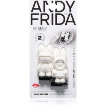 Mr & Mrs Fragrance Andy & Frida New Car parfum pentru masina