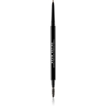 MUA Makeup Academy Brow Define creion sprâncene precise cu pensula MUA Makeup Academy