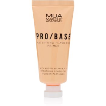 MUA Makeup Academy PRO/BASE Mattifying bază de machiaj matifiantă, sub fondul de ten