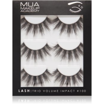 MUA Makeup Academy Lashes Volume Impact gene false