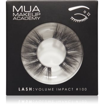 MUA Makeup Academy Lashes Volume Impact gene false