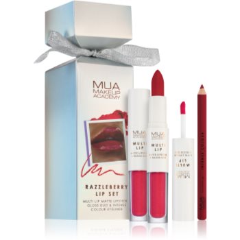 MUA Makeup Academy Cracker Razzleberry set cadou (de buze)