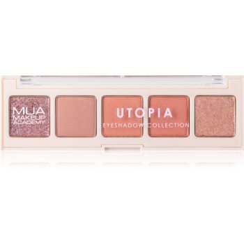 MUA Makeup Academy Professional 5 Shade Palette paletă cu farduri de ochi