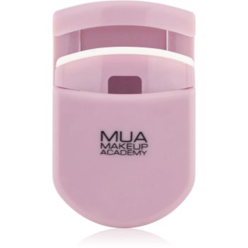 MUA Makeup Academy Travel Eyelash Curler Lilac cleste pentru curbarea genelor pentru călătorii