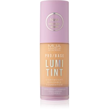 MUA Makeup Academy PRO/BASE Lumi Tint make-up cu textura usoara