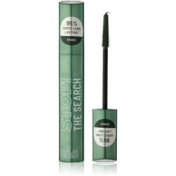 MUA Makeup Academy Stop The Search стійка туш для вій відтінок Khaki 12 мл