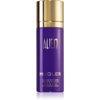 Mugler Alien Spray Parfumat Pentru Corp Si Par Pentru Femei