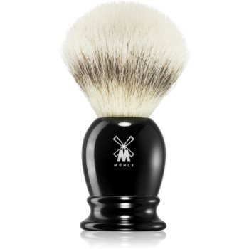 Mühle CLASSIC Silvertip Fibre® Black Resin Pamatuf pentru barbierit ACCESORII
