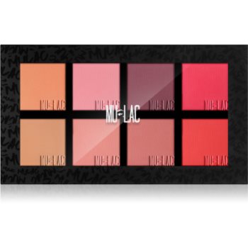 Mulac Cosmetics Moody Blushes paleta fard de obraz