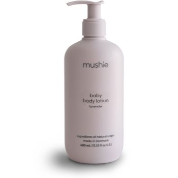 Mushie Organic Baby зволожувальне молочко для тіла для немовлят Lavender 400 мл