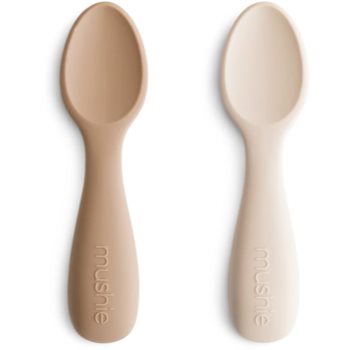  Tacâmuri pentru copii, Mushie Toddler Starter Spoons linguriță - Sellmag.ro