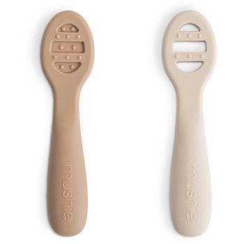  Tacâmuri pentru copii, Mushie First Feeding Baby Spoons linguriță - Sellmag.ro