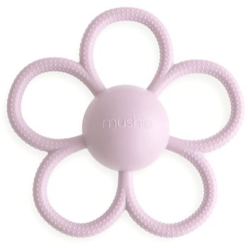 Mushie Rattle Teether Toy jucărie pentru dentiție cu zornăitoare