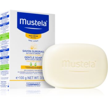 Mustela Bébé sapun delicat pentru nou-nascuti si copii - 1 | YEO