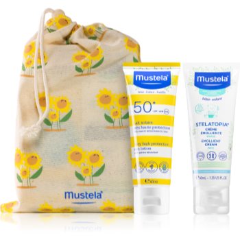 Mustela sun atopic set cadou (pentru bebeluși și copii mici)