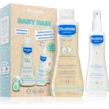 Mustela Bébé Baby Hair set cadou (pentru nou-nascuti si copii) Baby
