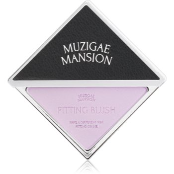 MUZIGAE MANSION Fitting Blush blush cu efect matifiant