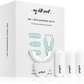 My White Secret PAP+ Teeth Whitening LED Kit Kit pentru albirea dinților