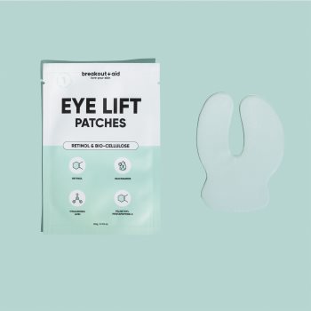 My White Secret Breakout+aid Eye Lift Patches plasture antirid pentru zona de sub ochi cu retinol - 1 | YEO