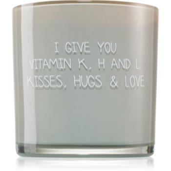 My Flame Fig\'s Delight I Give You Vitamin K, H & L: Kisses, Hugs & Love lumânare parfumată