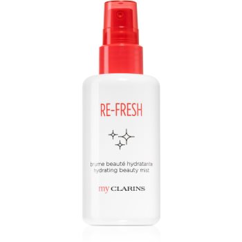 My Clarins Re-Fresh Hydrating Beauty Mist ceață de piele hidratantă și energizantă pentru corp