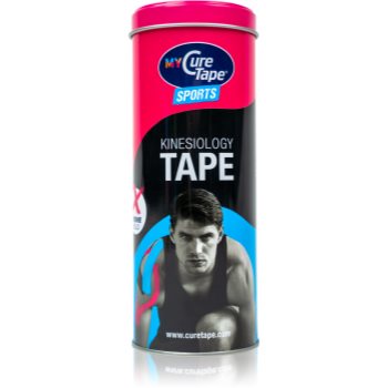 MyCureTape® Sports bandă kinesiologică cutie de metal
