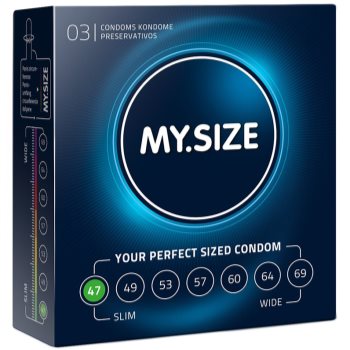 MY.SIZE 47mm prezervative image1