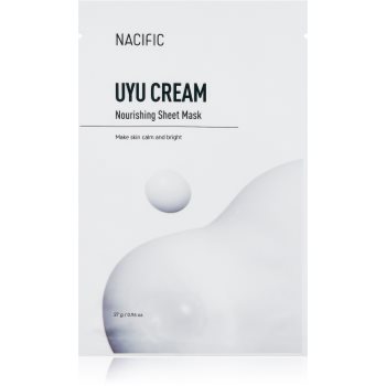 Nacific Uyu Cream Nourishing Mask Pack mască facială intens hidratantă cu efect calmant - Sellmag.ro