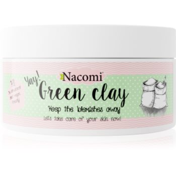 Nacomi Yay! Keep the Blemishes Away mască cu argilă