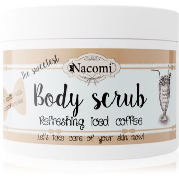 Nacomi The Sweetest Refreshing Iced Coffee exfoliant pentru corp