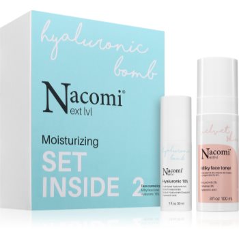 Nacomi Next Level Moisturizing set cadou pentru hidratare si stralucire