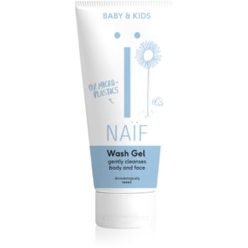 Naif Baby & Kids Wash Gel gel pentru spălarea și curățarea copiilor și a bebelușilor corp si fata