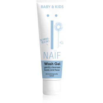 Naif Baby & Kids Wash Gel gel pentru spălarea și curățarea copiilor și a bebelușilor corp si fata