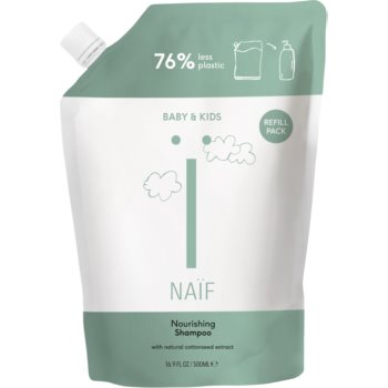 Naif Baby & Kids Nourishing Shampoo Refill sampon hranitor pentru nou-nascuti si copii Baby imagine noua