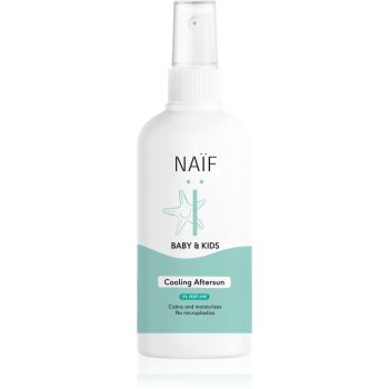 Naif Baby & Kids Cooling Aftersun spray pentru dupa bronzat pentru bebeluși și copii mici