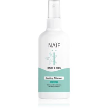 Naif Baby & Kids Cooling Aftersun spray pentru dupa bronzat pentru bebeluși și copii mici