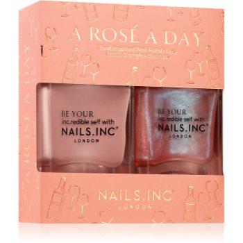 Nails Inc. A Rosé day ambalaj economic (pentru unghii)
