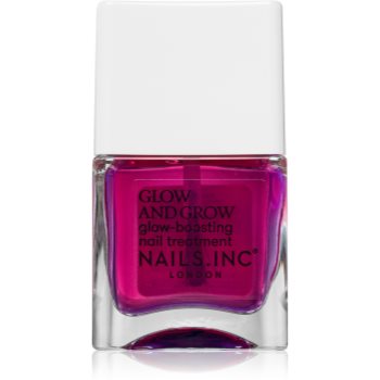 Nails Inc. Glow and Grow Nail Growth Treatment lac pentru intarirea unghiilor