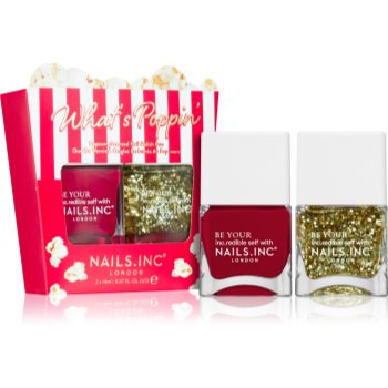 Nails Inc. What\'s Poppin\' set de lacuri de unghii