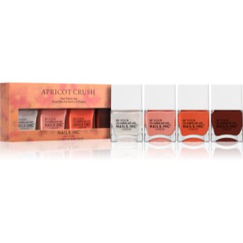 Nails Inc. Apricot Crush set de lacuri de unghii