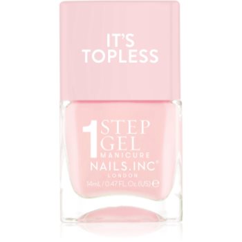 Nails Inc. It’s Topless lac de unghii sub forma de gel pentru un efect de lunga durata