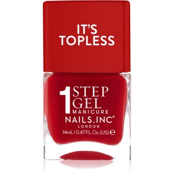 Nails Inc. It’s Topless lac de unghii sub forma de gel pentru un efect de lunga durata