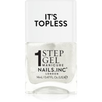 Nails Inc. It’s Topless lac de unghii sub forma de gel pentru un efect de lunga durata