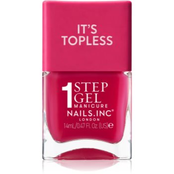 Nails Inc. It’s Topless lac de unghii sub forma de gel pentru un efect de lunga durata