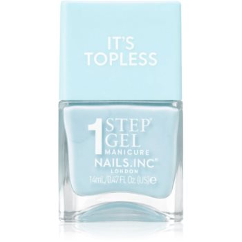 Nails Inc. It’s Topless lac de unghii sub forma de gel pentru un efect de lunga durata