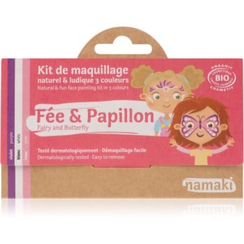 Namaki Color Face Painting Kit Fairy & Butterfly set pentru copii Butterfly imagine noua