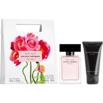 Narciso Rodriguez for her MUSC NOIR Shopping Bag Set set cadou pentru femei