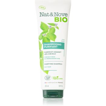 Nat&nove purifiant șampon pentru păr gras